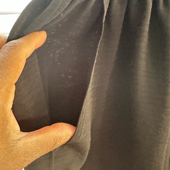 MICHAEL KORS Womens Black Wide Leg Stretch Cropped Pants Pull on Plus Sz 1X NWT - Picture 6 of 9